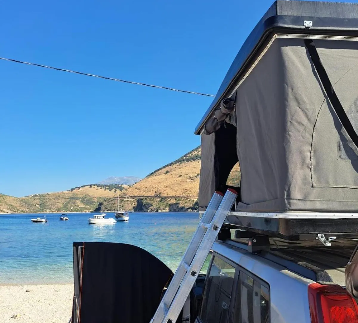 Luxussátor 4X4 Rooftent Camper Offroad Tirana Albánia