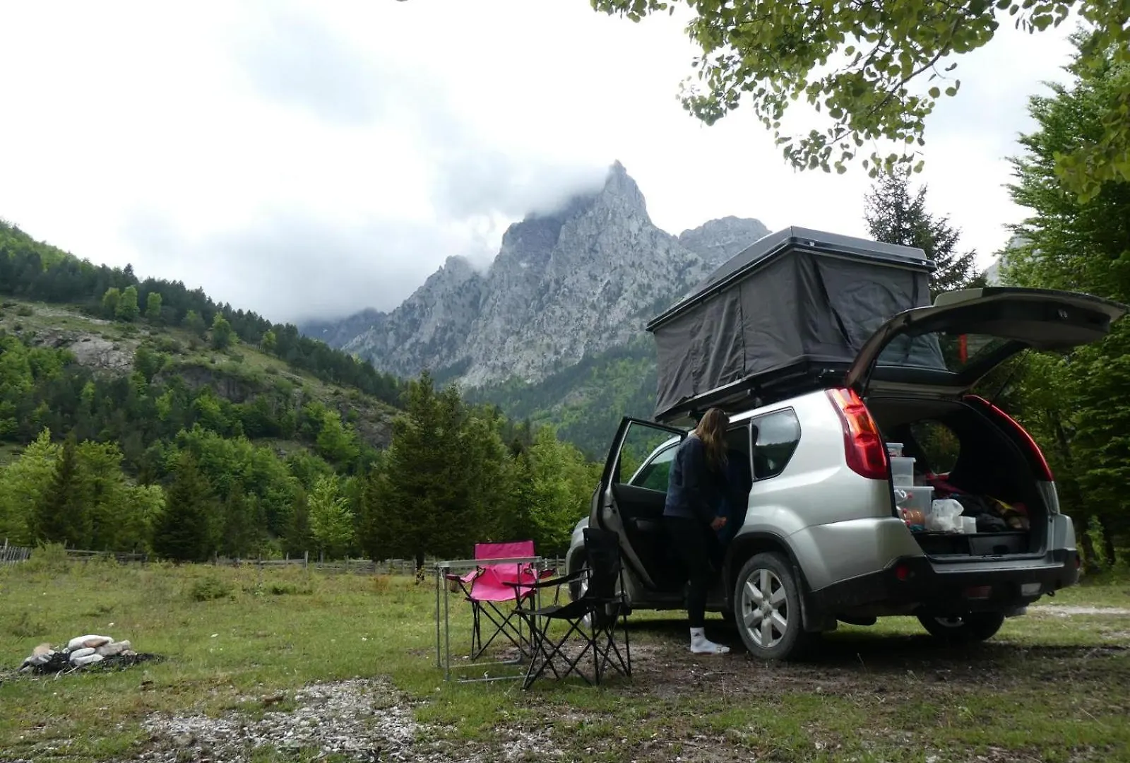 4X4 Rooftent Camper Offroad Tirana Albánia
